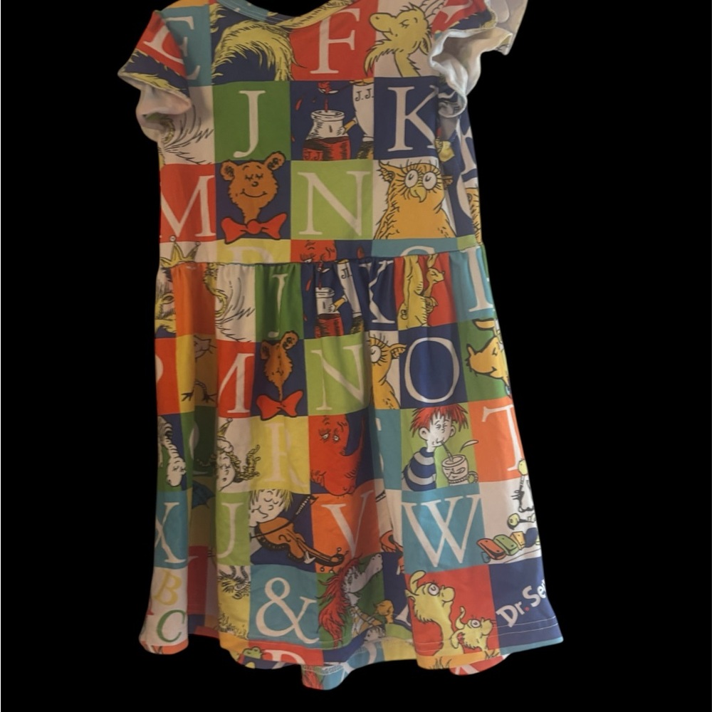 Colorful Dr. Seuss Alphabet Dress